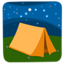 tent Emoji (Messenger)
