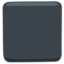 Black Large Square Emoji (Messenger)