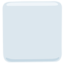 White Large Square Emoji (Messenger)