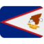 drapeau : Samoa américaines Emoji (Twitter, TweetDeck)