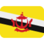 vlag: Brunei Emoji (Twitter, TweetDeck)