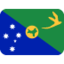 bandeira: Ilha Christmas Emoji (Twitter, TweetDeck)