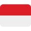 vėliava: Indonezija Emoji (Twitter, TweetDeck)