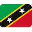 zászló: Saint Kitts és Nevis Emoji (Twitter, TweetDeck)