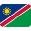 drapeau : Namibie Emoji (Twitter, TweetDeck)