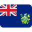 bandeira: Ilhas Pitcairn Emoji (Twitter, TweetDeck)