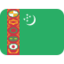 Turkmenistan Emoji (Twitter, TweetDeck)