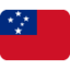 bandeira: Samoa Emoji (Twitter, TweetDeck)