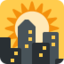Sunset Emoji (Twitter, TweetDeck)