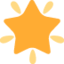 Glowing Star Emoji (Twitter, TweetDeck)