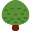 deciduous tree Emoji (Twitter, TweetDeck)