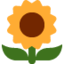 girasole Emoji (Twitter, TweetDeck)