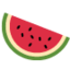 Watermelon Emoji (Twitter, TweetDeck)