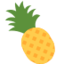 Pineapple Emoji (Twitter, TweetDeck)