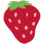 Strawberry Emoji (Twitter, TweetDeck)