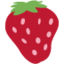 aardbei Emoji (Twitter, TweetDeck)