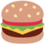 Hamburger Emoji (Twitter, TweetDeck)