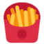French Fries Emoji (Twitter, TweetDeck)