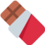 Chocolate Bar Emoji (Twitter, TweetDeck)