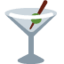 cocktailglas Emoji (Twitter, TweetDeck)