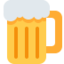 Beer Mug Emoji (Twitter, TweetDeck)