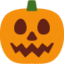 Jack-O-Lantern Emoji (Twitter, TweetDeck)