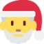 kerstman Emoji (Twitter, TweetDeck)