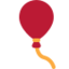 Balloon Emoji (Twitter, TweetDeck)