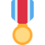 Military Medal Emoji (Twitter, TweetDeck)