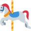 draaimolenpaard Emoji (Twitter, TweetDeck)