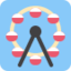 Ferris Wheel Emoji (Twitter, TweetDeck)