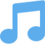 Musical Note Emoji (Twitter, TweetDeck)