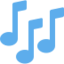 Musical Notes Emoji (Twitter, TweetDeck)