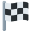 Chequered Flag Emoji (Twitter, TweetDeck)