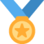 médaille sportive Emoji (Twitter, TweetDeck)