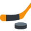 ijshockeystick en puck Emoji (Twitter, TweetDeck)