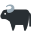 Water Buffalo Emoji (Twitter, TweetDeck)