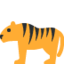 tiger Emoji (Twitter, TweetDeck)