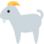 Goat Emoji (Twitter, TweetDeck)