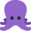 octopus Emoji (Twitter, TweetDeck)