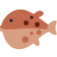 blowfish Emoji (Twitter, TweetDeck)