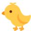 Baby Chick Emoji (Twitter, TweetDeck)