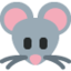 muka tikus Emoji (Twitter, TweetDeck)