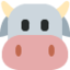 tête de vache Emoji (Twitter, TweetDeck)