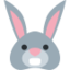 Rabbit Face Emoji (Twitter, TweetDeck)