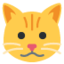 Katzengesicht Emoji (Twitter, TweetDeck)