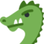 tête de dragon Emoji (Twitter, TweetDeck)