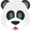 Panda Face Emoji (Twitter, TweetDeck)