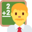 tanár Emoji (Twitter, TweetDeck)