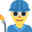 fabrieksarbeider Emoji (Twitter, TweetDeck)